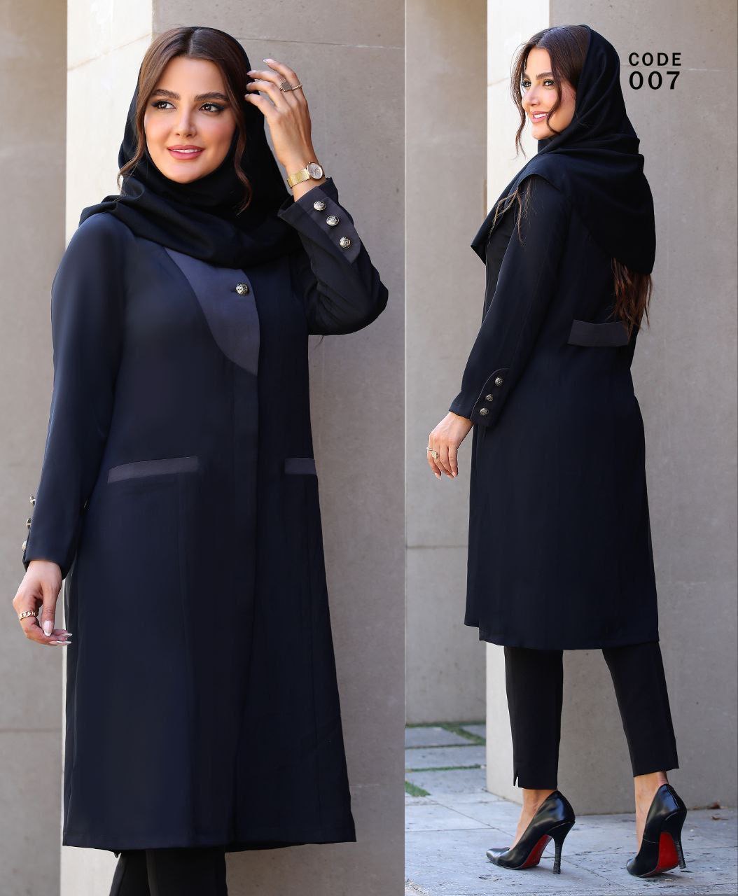 مانتو اداری کد 007