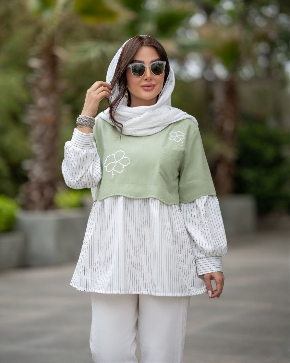 مانتو دخترونه مدل ژینا کد 1575