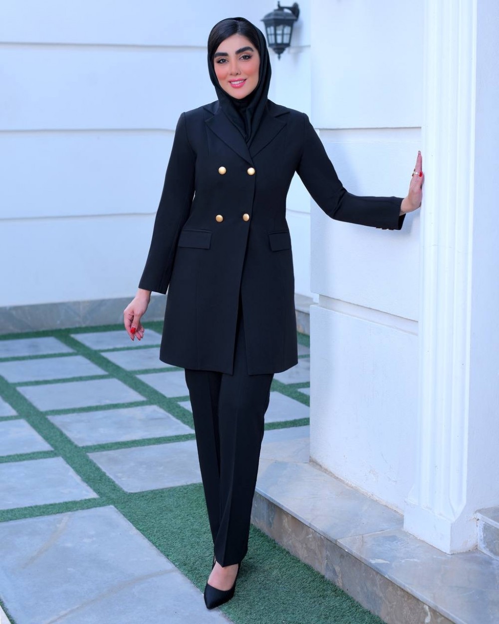 مانتو شلوار اداری زرین کد 2732