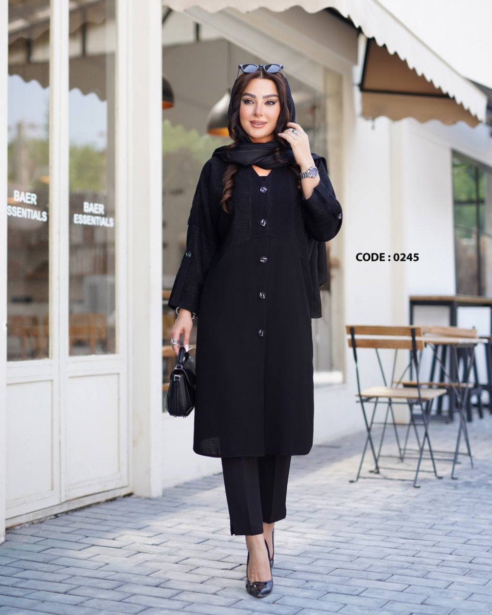 مانتو قواره دار کاربردی - مجلسی کد 0245