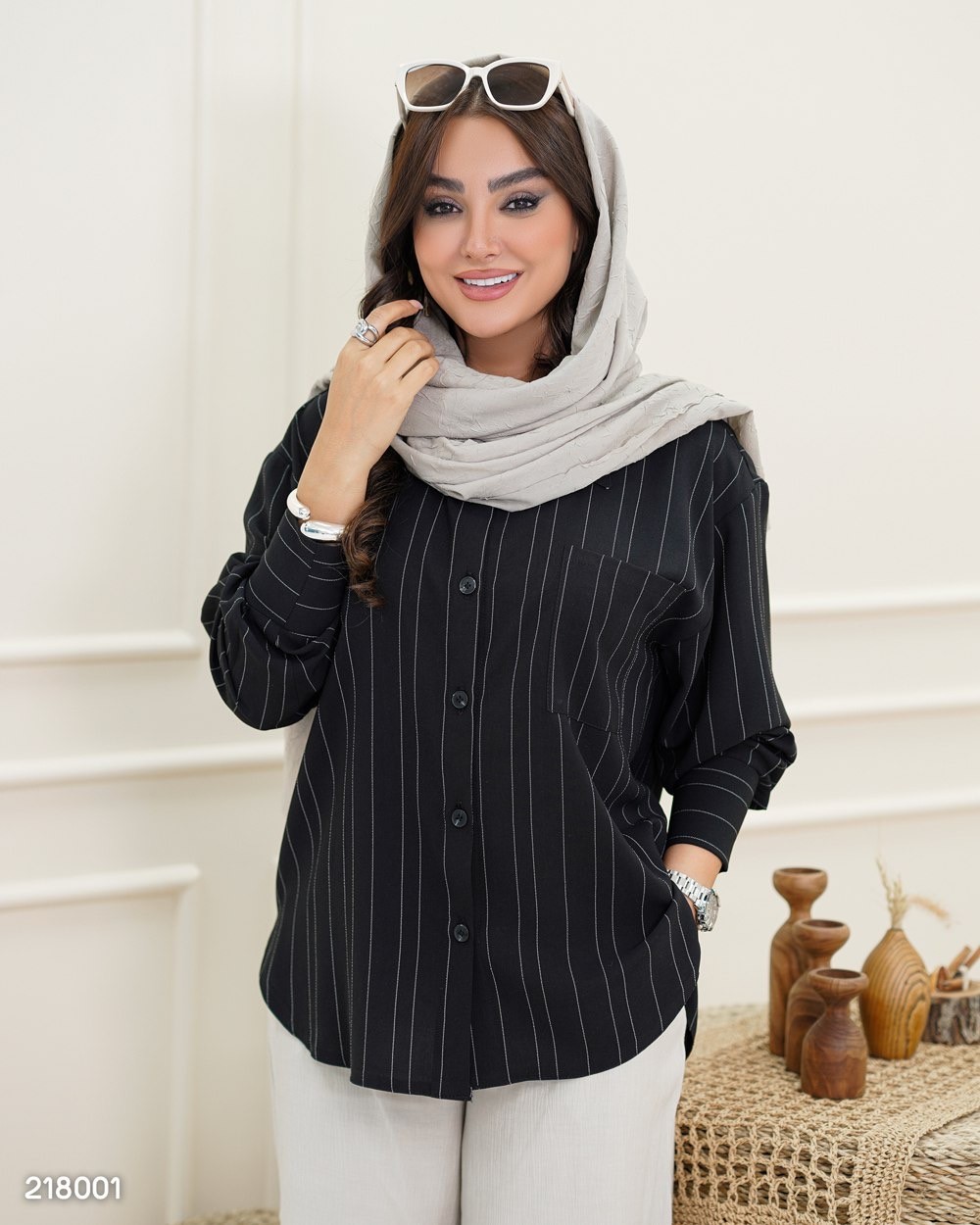 مانتو شومیزی مدل یارناز کد 2180