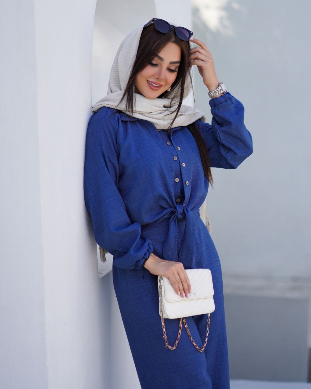 ست اورال و شومیز کد 2931