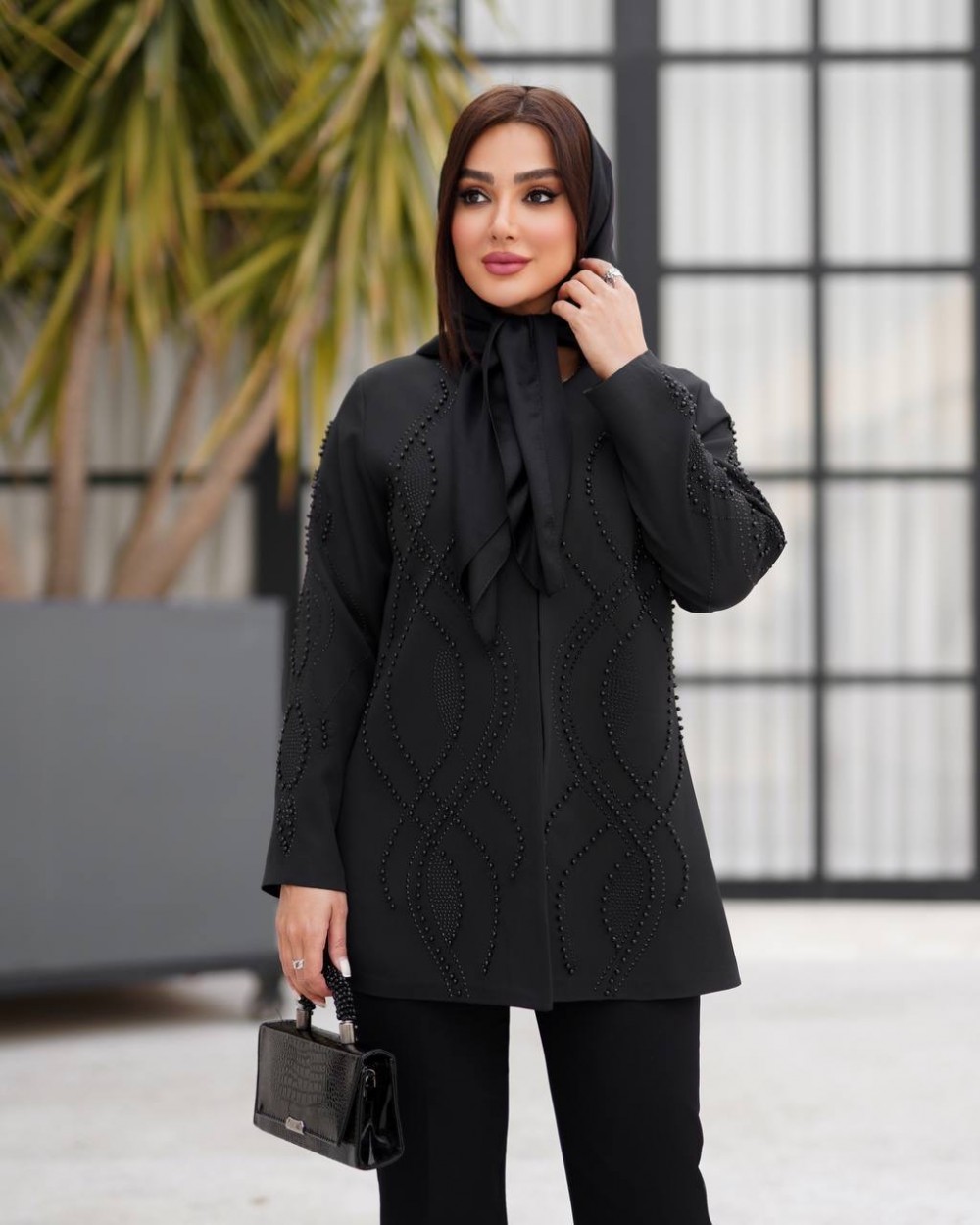 مانتو مدل مروارید کد 11503
