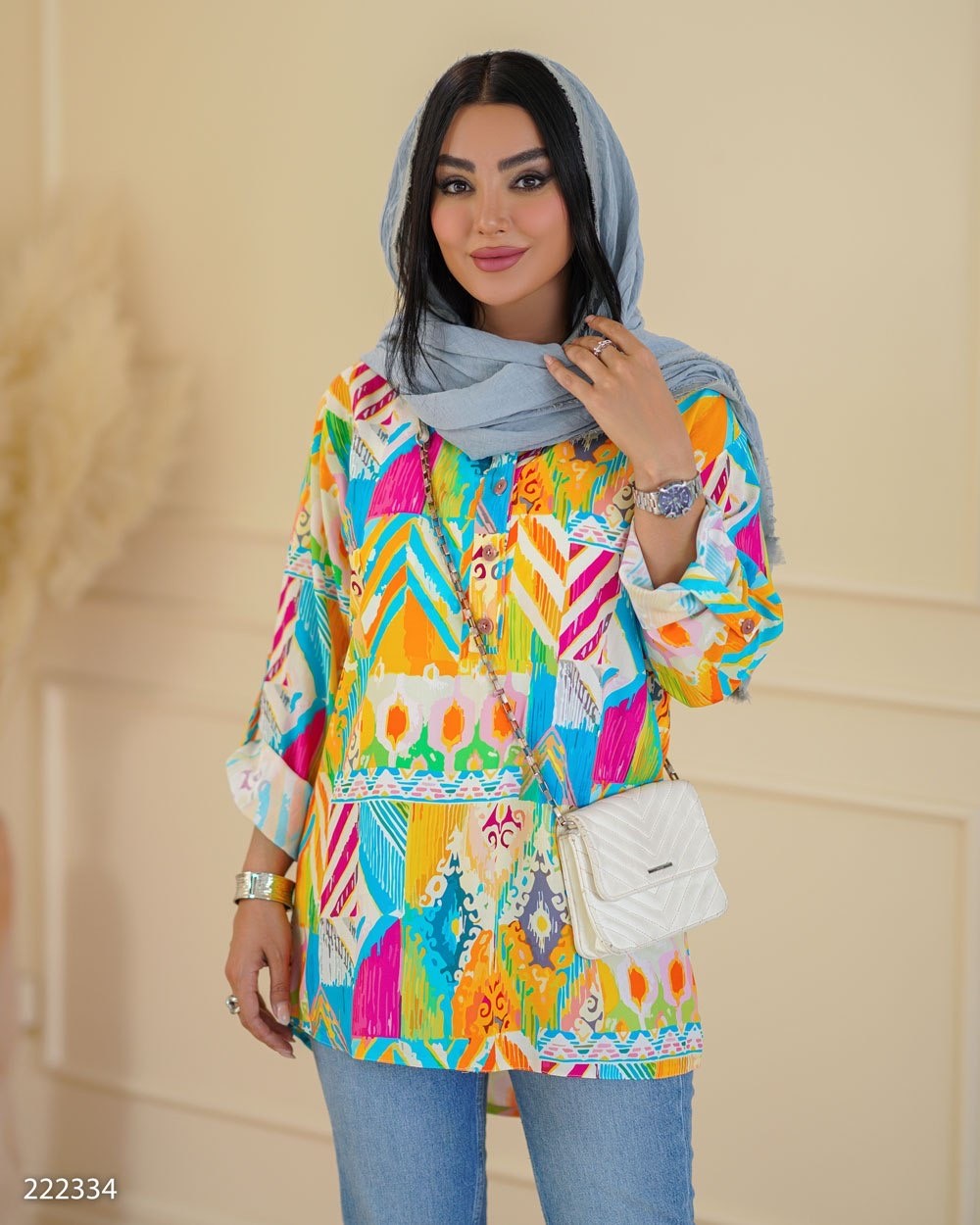 شومیز مدل راهین کد 2223