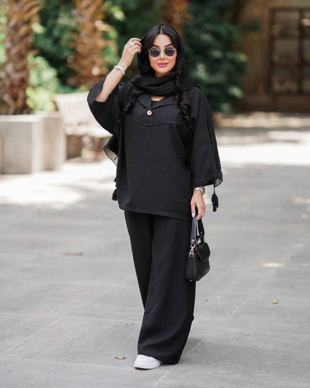 شومیز مشکی کد 07