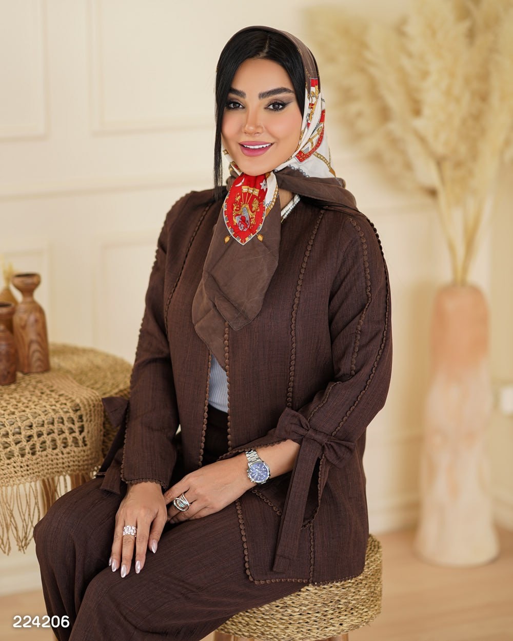 کت و شلوار مدل فلامک کد 2242