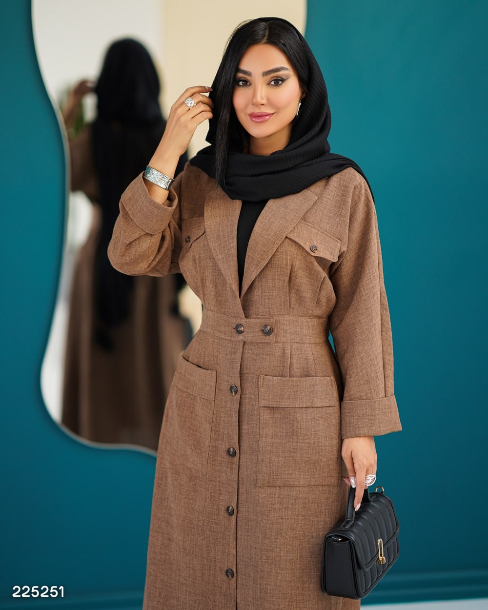 مانتو مدل تاپیک کد 2252