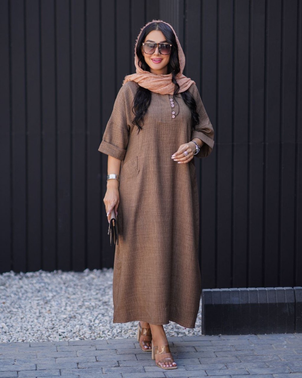 کفتان یقه ۳سانت دو جیب کد 834