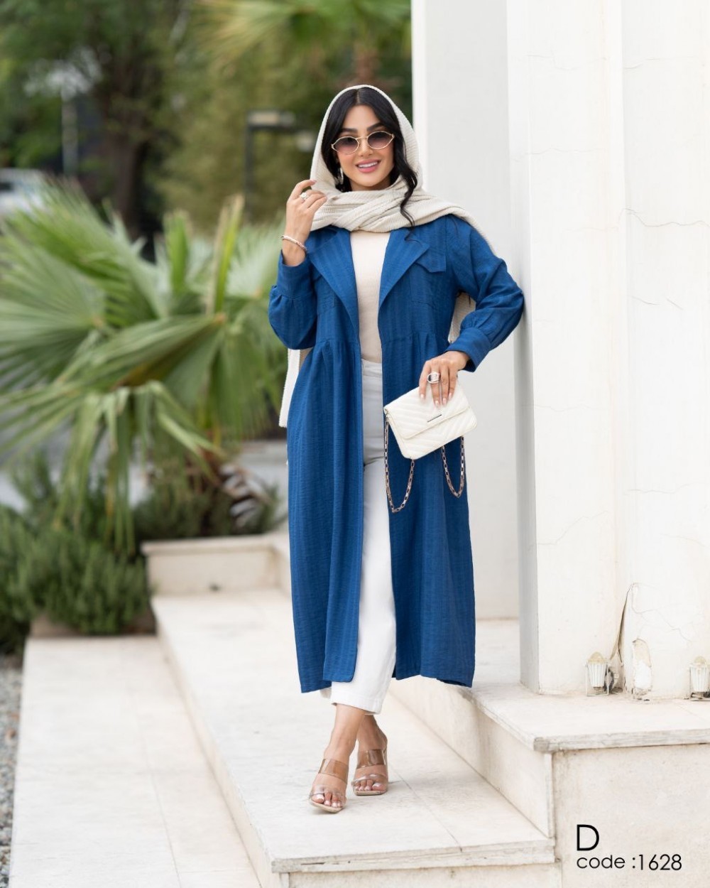مانتو بلند مدل آنیا کد 1628