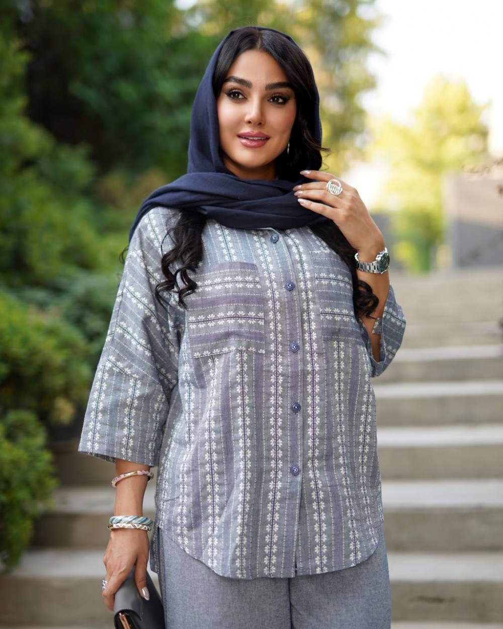 شومیز شلوار زنانه مدل ستاره  کد 11550