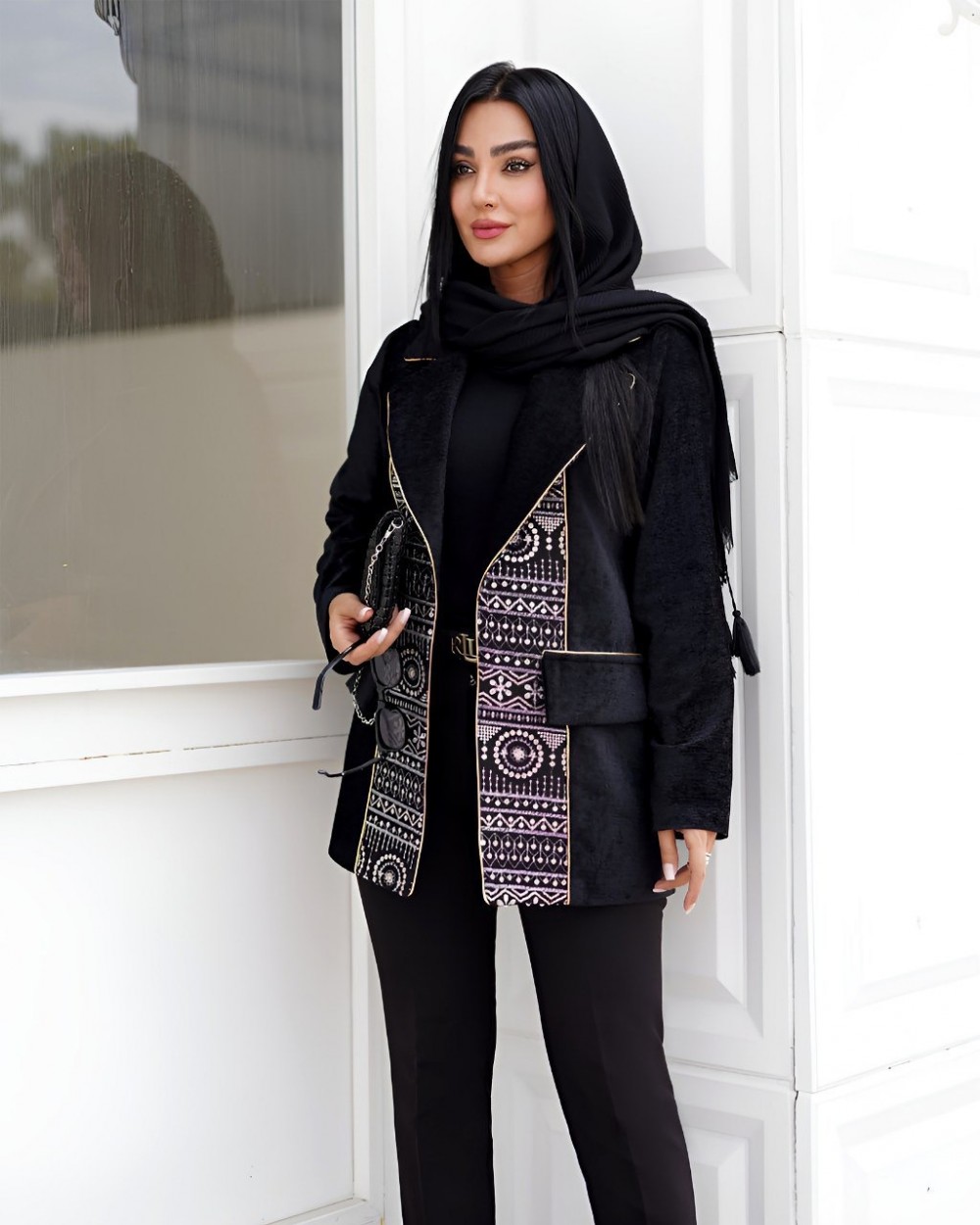 کت مزونی زنانه شیک مدل ژاکلین کد 3026 (ضمانت اصالت)