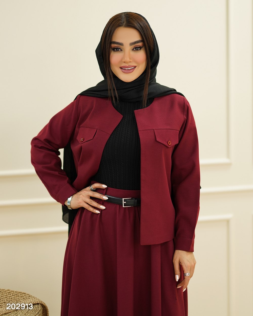 کت و دامن زنانه مدل ساجده کد 2029 (ضمانت اصلات)
