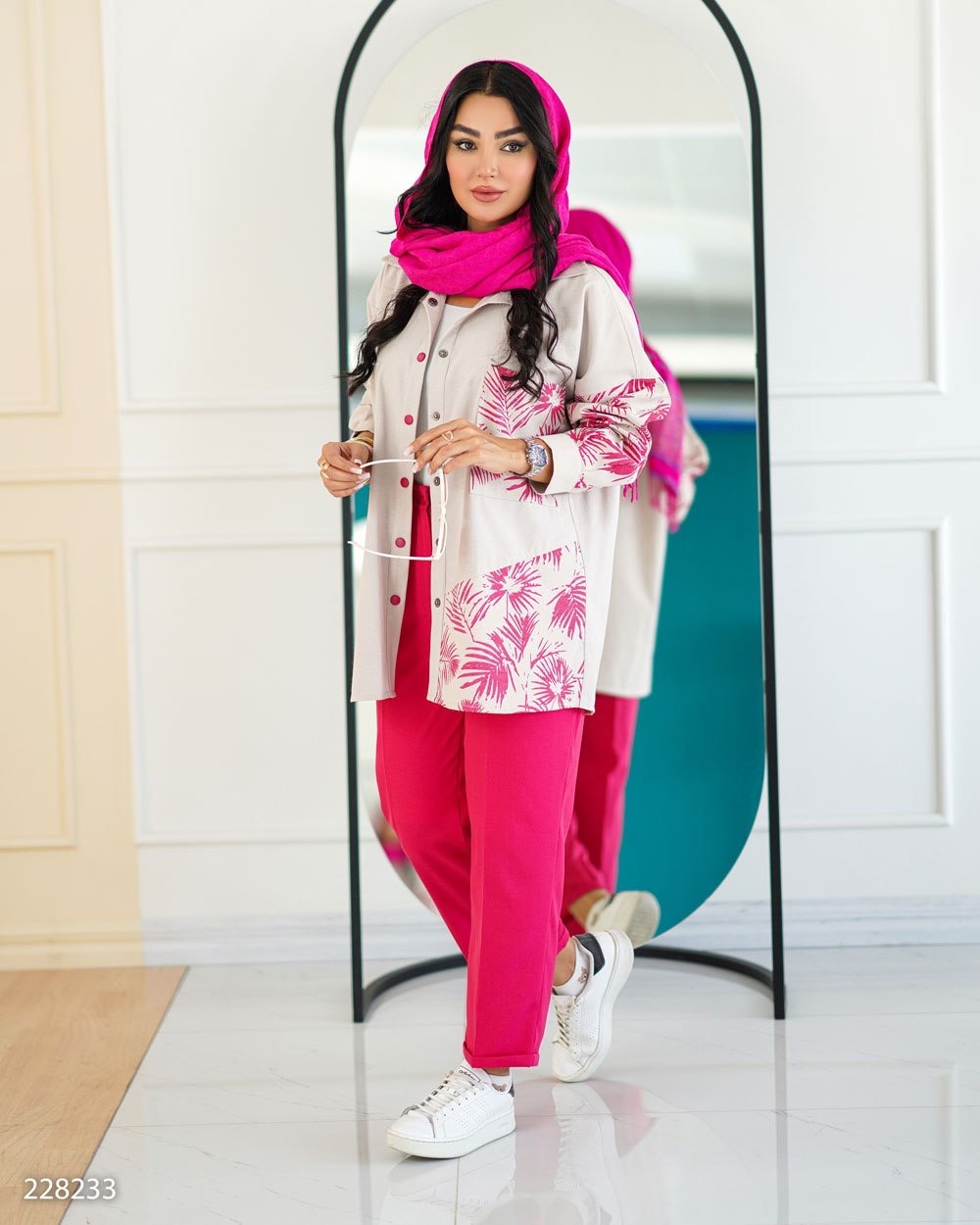 کت و شلوار زنانه مدل شوکا کد 3044 (ضمانت اصالت)