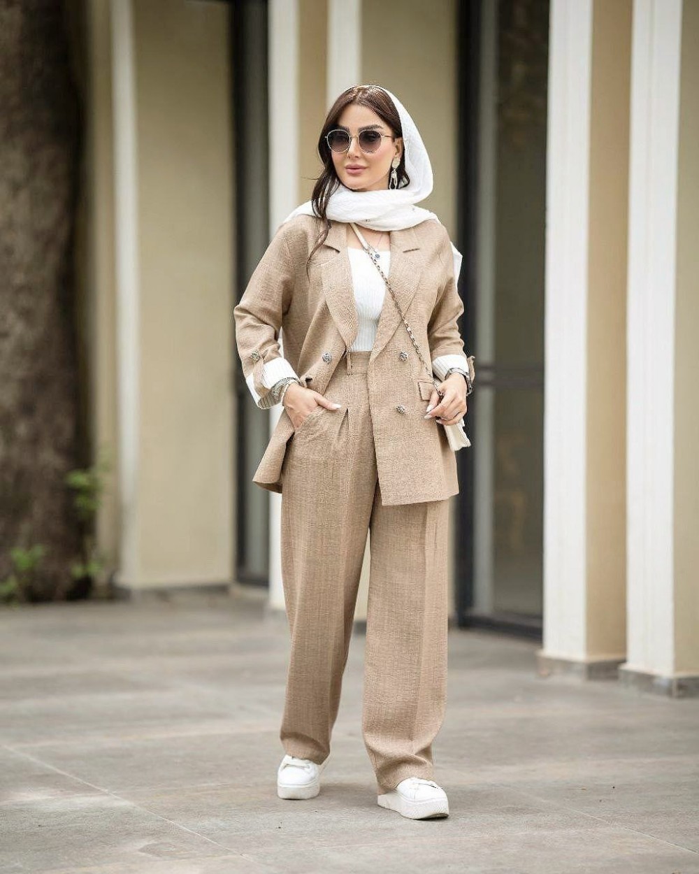 کت و شلوار زنانه مدل چوک ۲ کد 1576 (ضمانت اصالت)