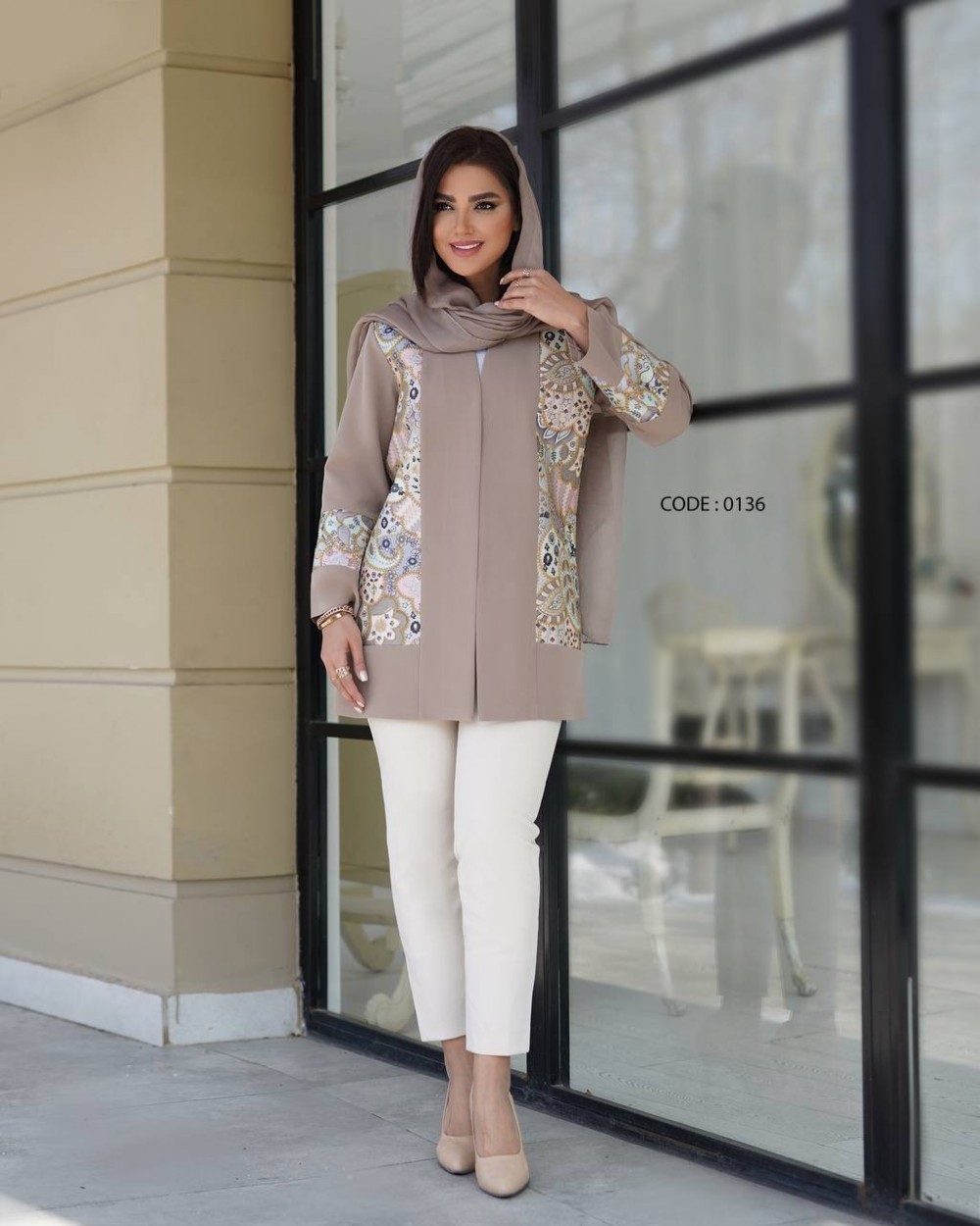 مانتو زنانه کد 0136 (ضمانت اصالت)