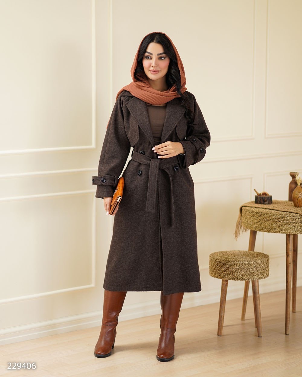 پالتو زنانه مدل آروا کد 2294 (ضمانت اصالت)