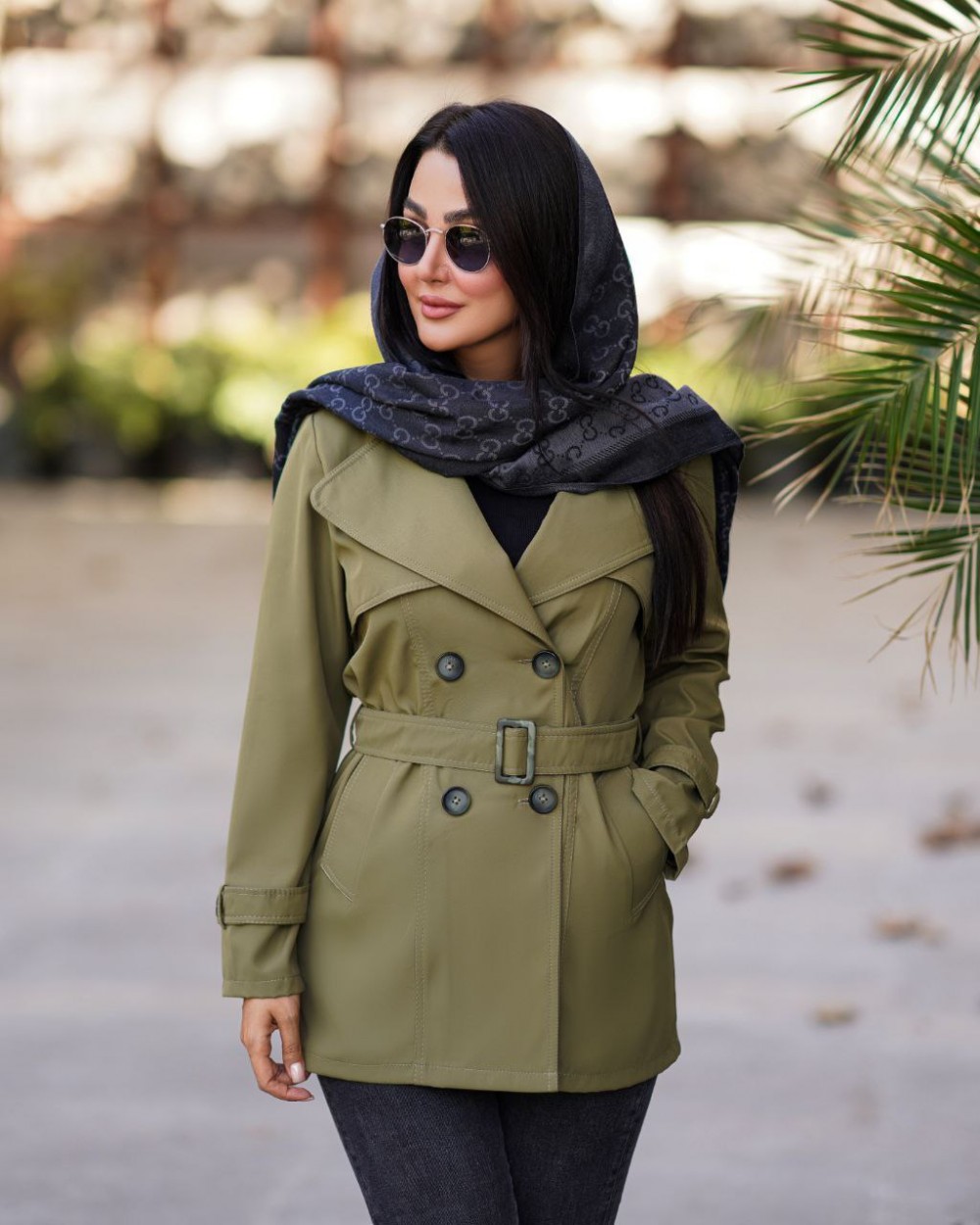 بارونی زنانه کلاهدار ۴دگمه کد 850 (ضمانت اصالت)