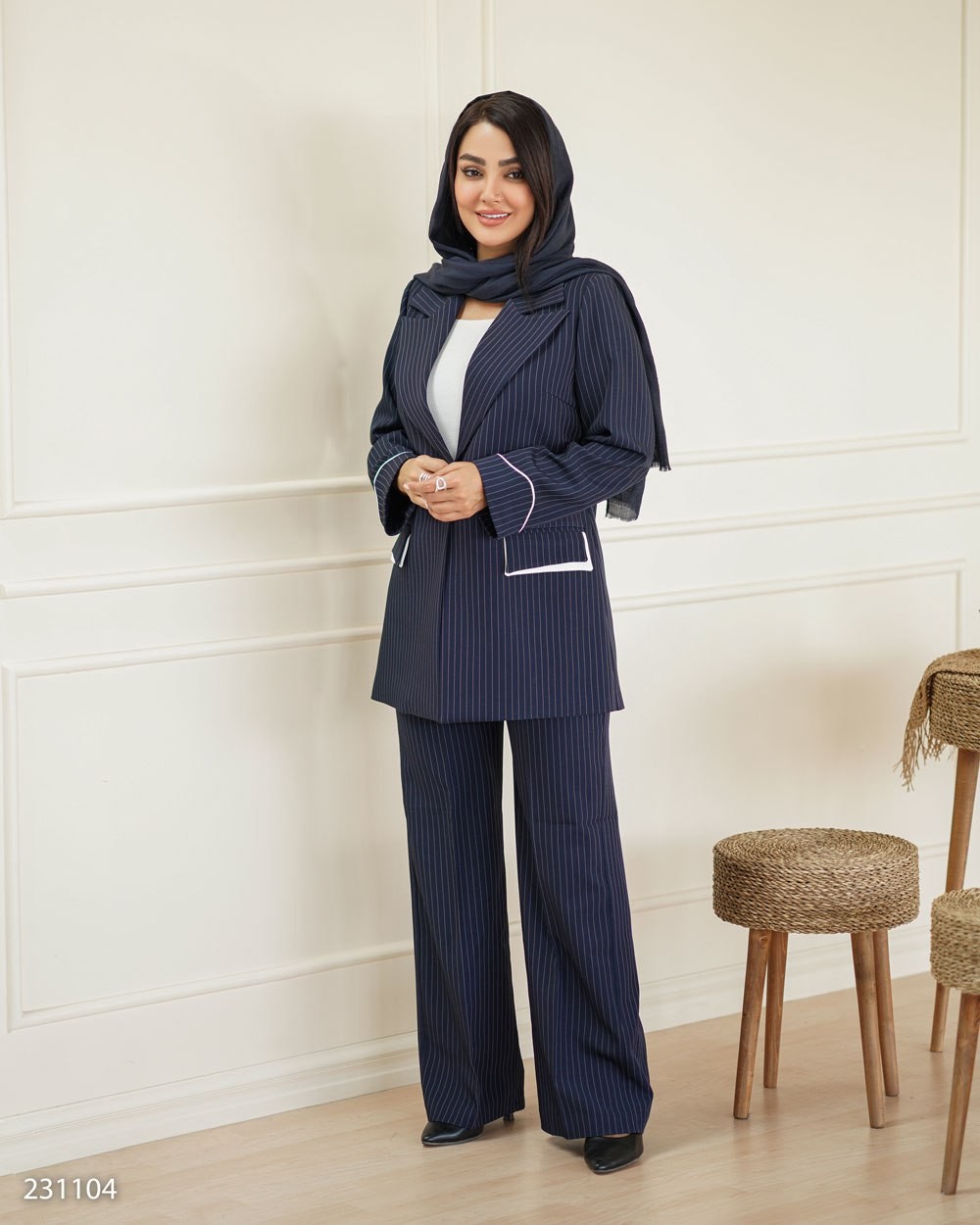کت وشلوار زنانه مدل ژانیا کد 2311 (ضمانت اصالت)