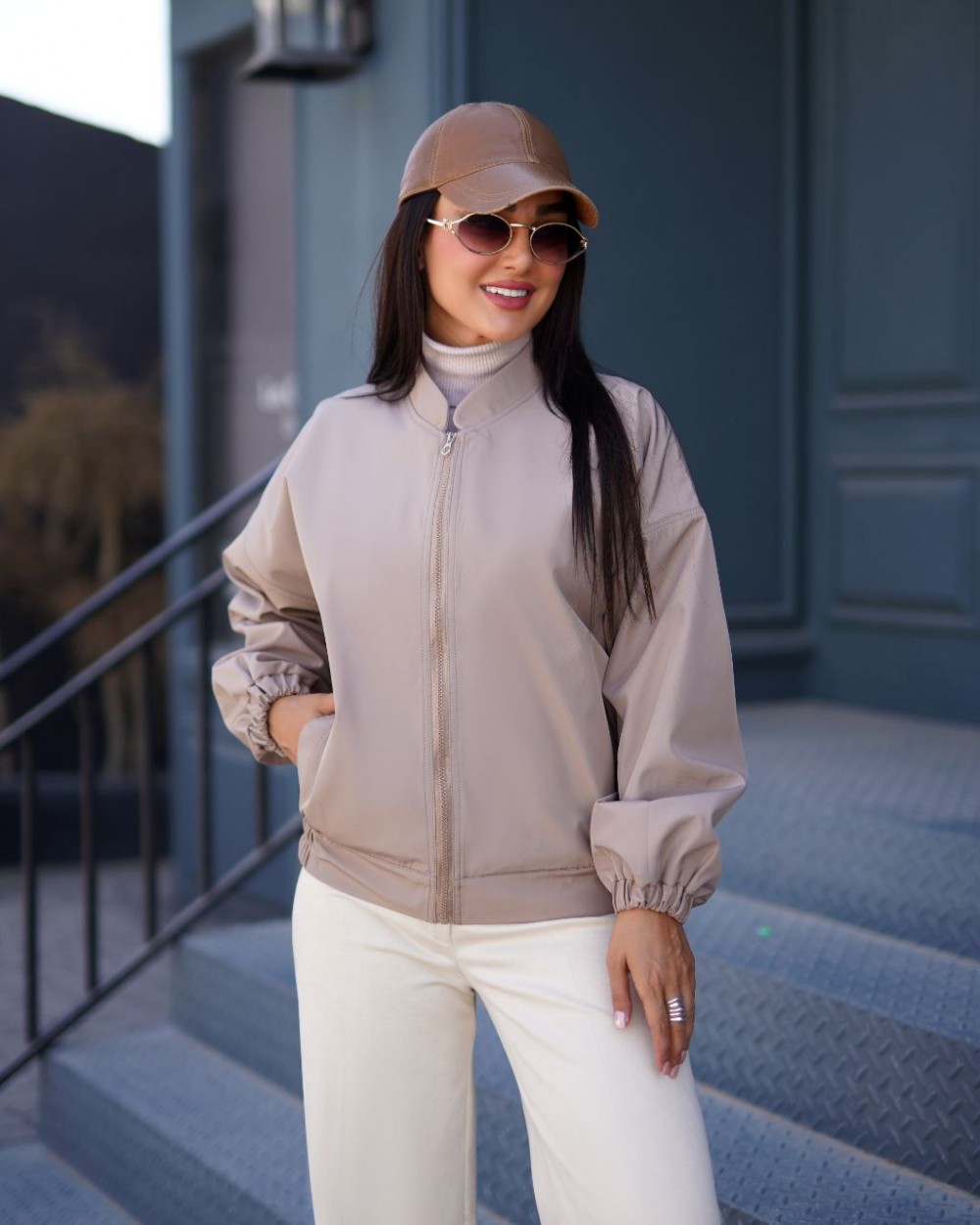 بامبر جکت زنانه مدل آیسو کد 3074 (ضمانت اصالت)