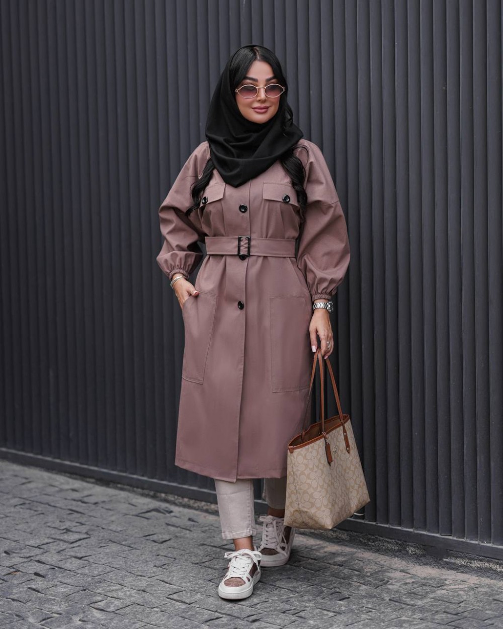 مانتو دانشجویی مدل دلوان کد 3087