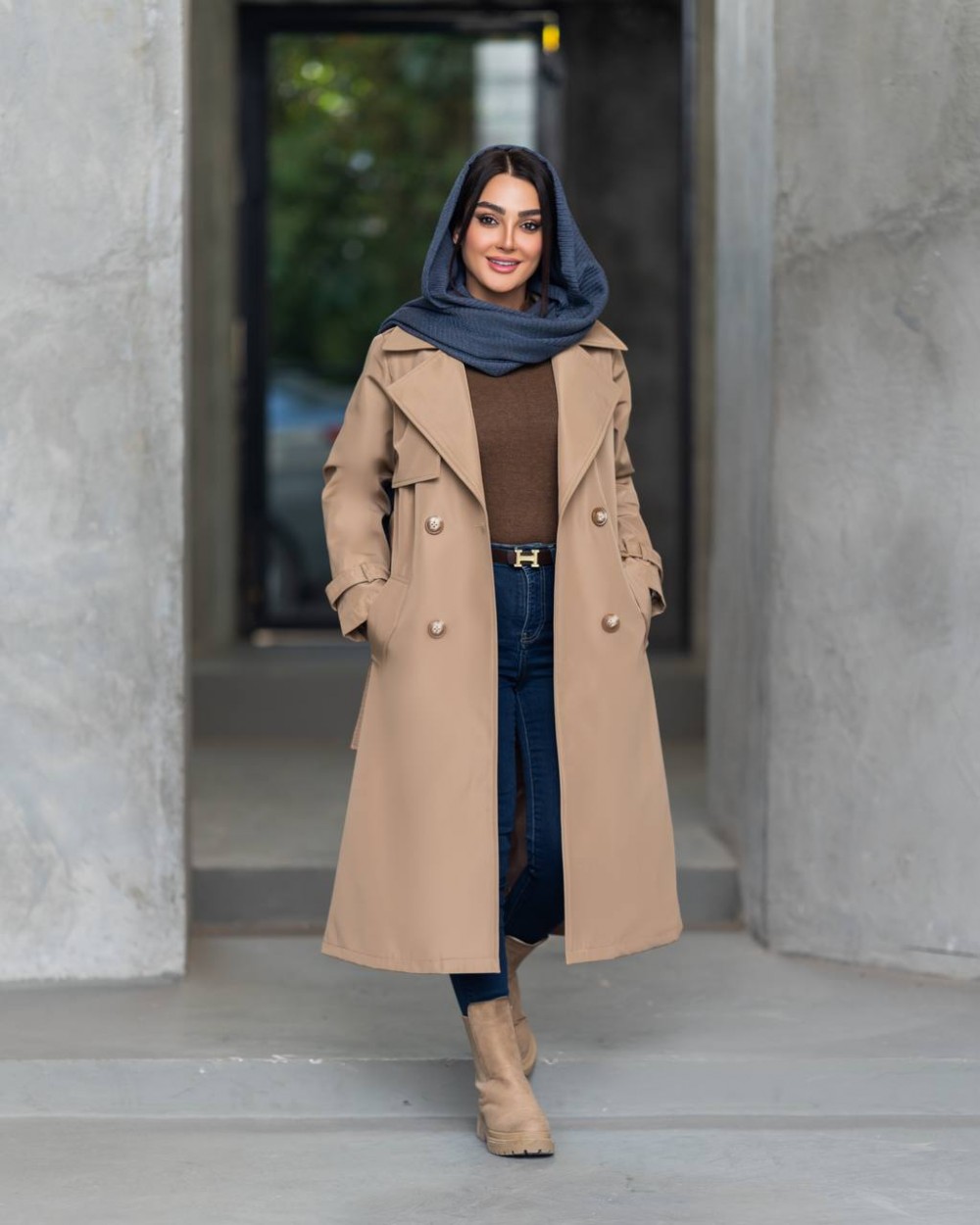 بارانی پرادا زنانه مدل پارمیدا کد 3100 (ضمانت اصالت)