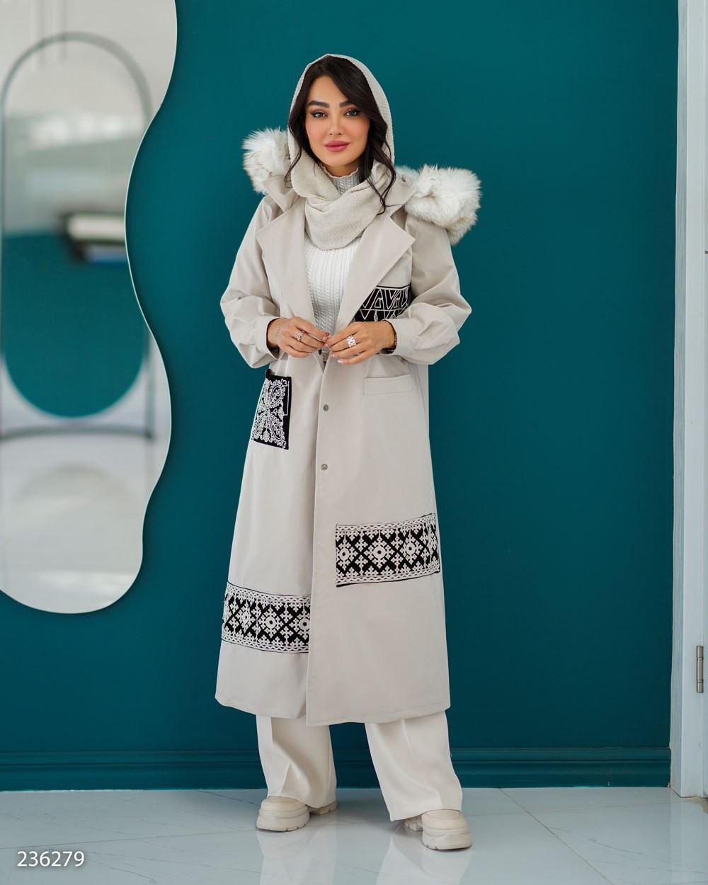 بارانی کتان tc مدل داتیس کد 2362 (ضمانت اصالت)