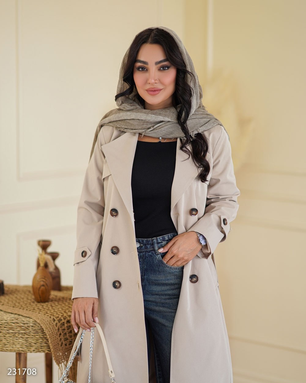 بارانی زنانه مدل تابنده کد 2317 (ضمانت اصالت)