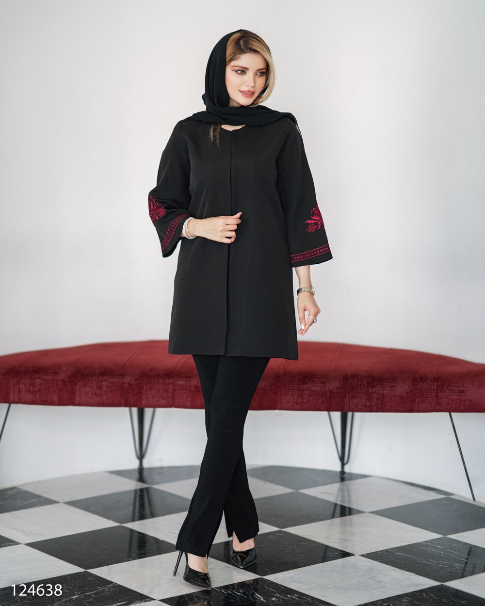 مانتو مازراتی زنانه مدل روشان کد 1246 (ضمانت اصالت)