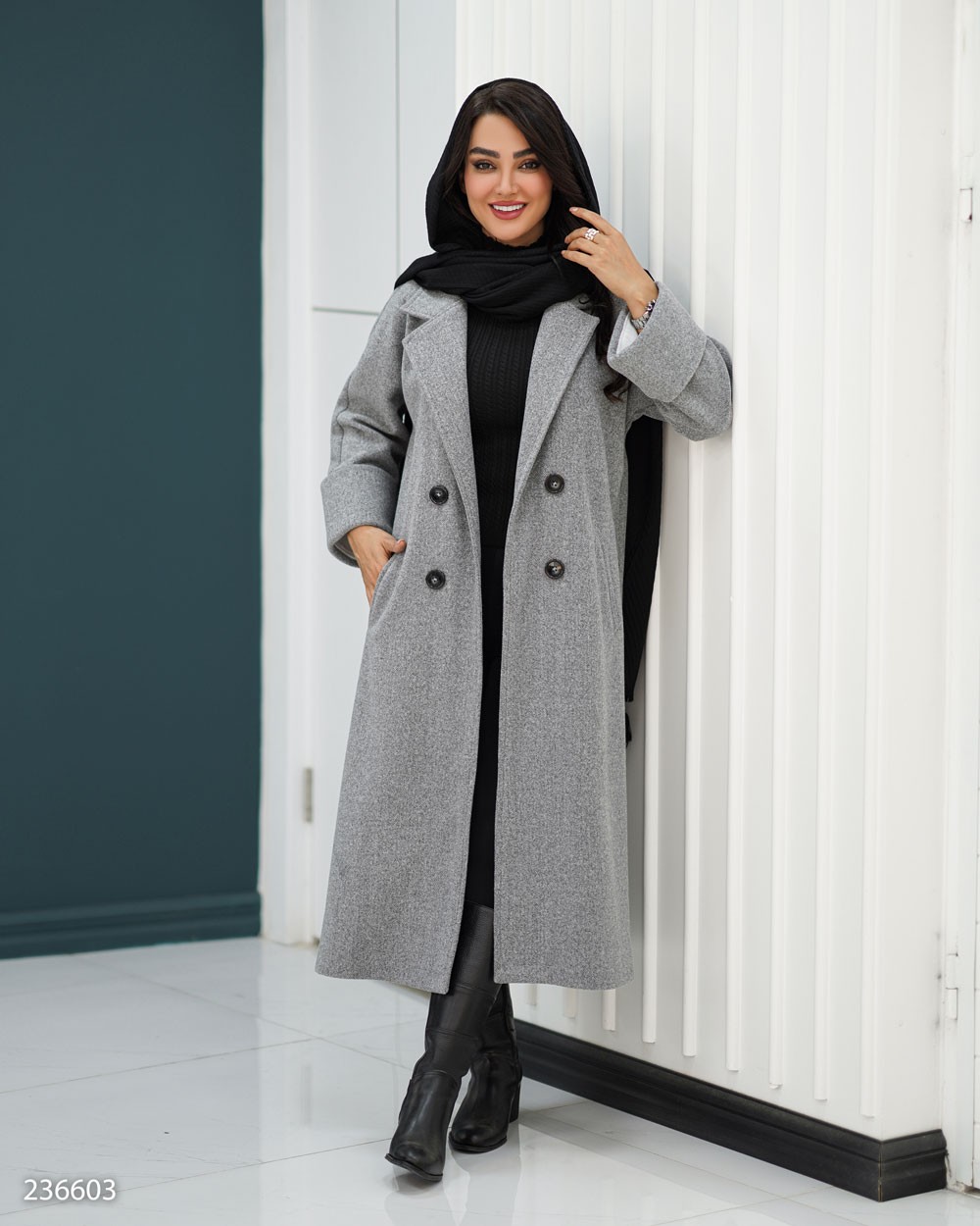 پالتو فوتر زنانه مدل لطیفه کد 2366 (ضمانت اصالت)