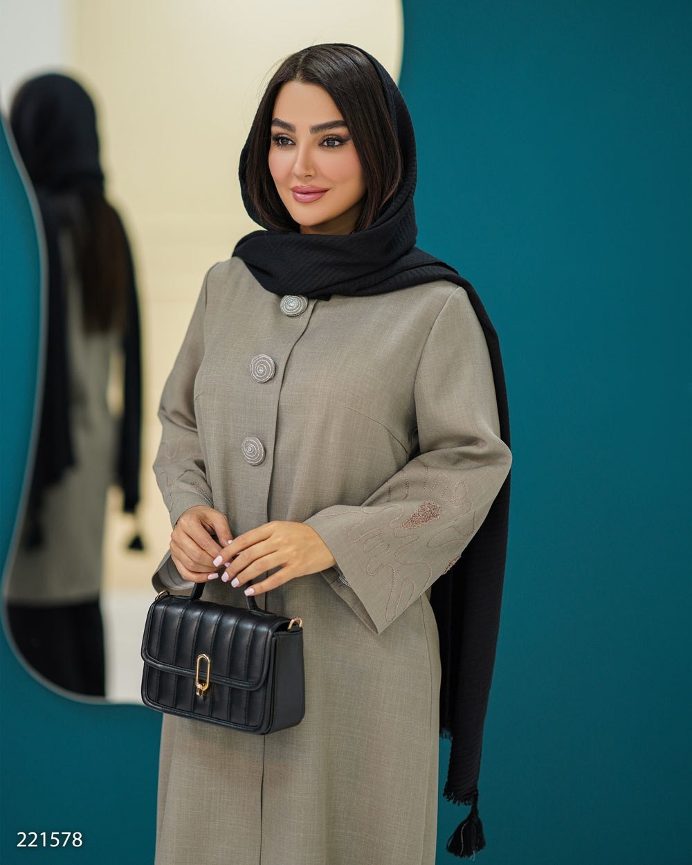 مانتو زنانه مدل والریا کد 2215