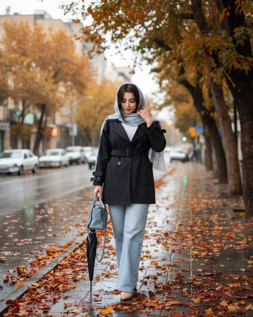 بارانی کتان tc زنانه مدل نازنین کد 2107 (ضمانت اصالت)