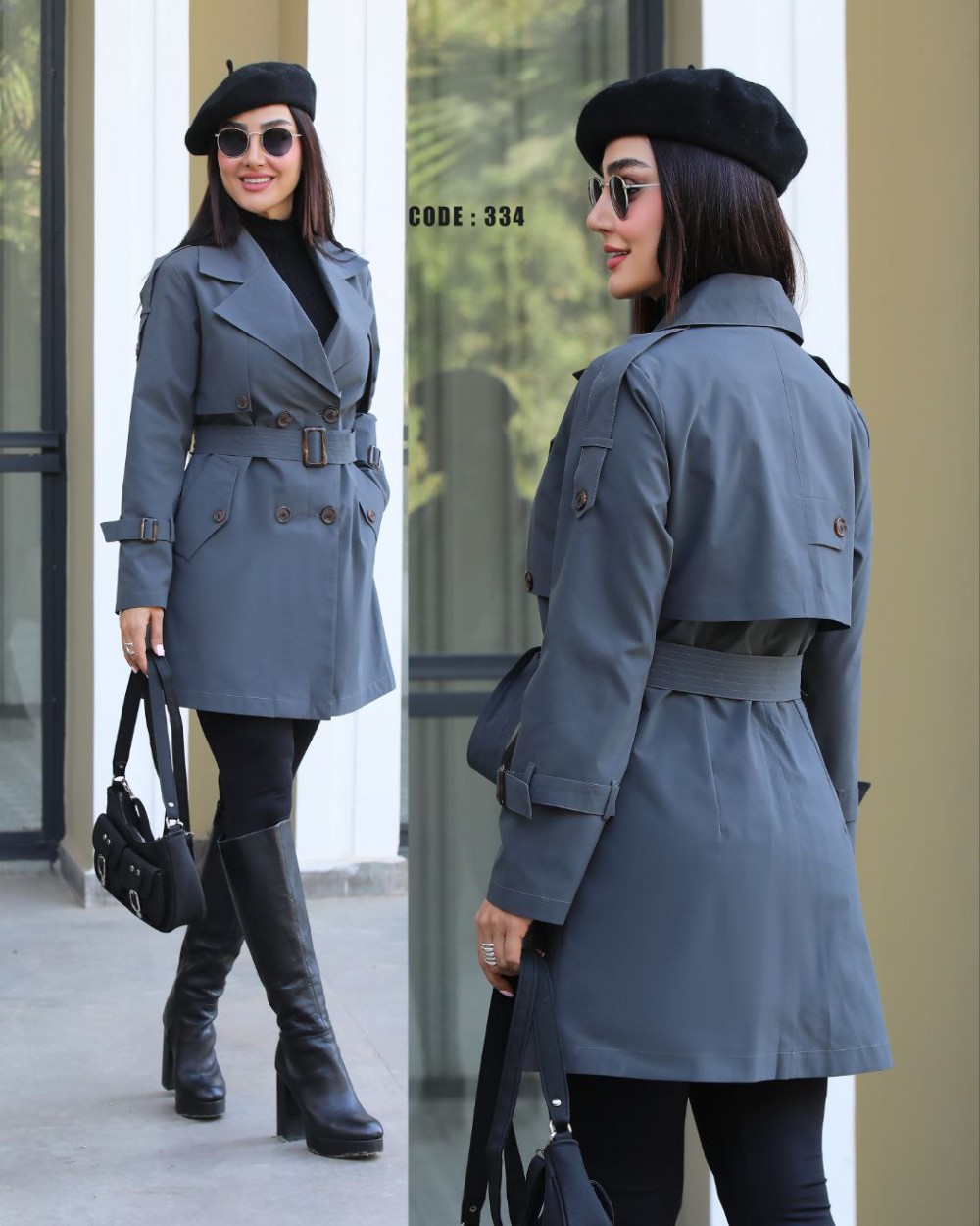 بارانی کتان تی سی زنانه کد 334 (ضمانت اصالت)