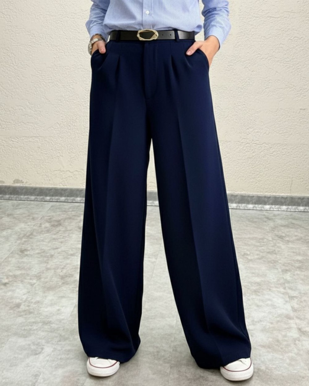 شلوار کرپ فول بگ زنانه کد 3109 (ضمانت اصالت)