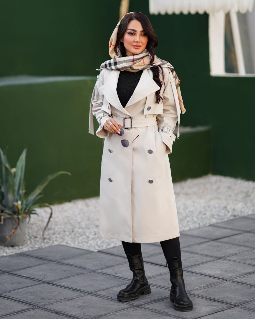 بارانی بلند کتان زارا زنانه کد 3110 (ضمانت اصالت)