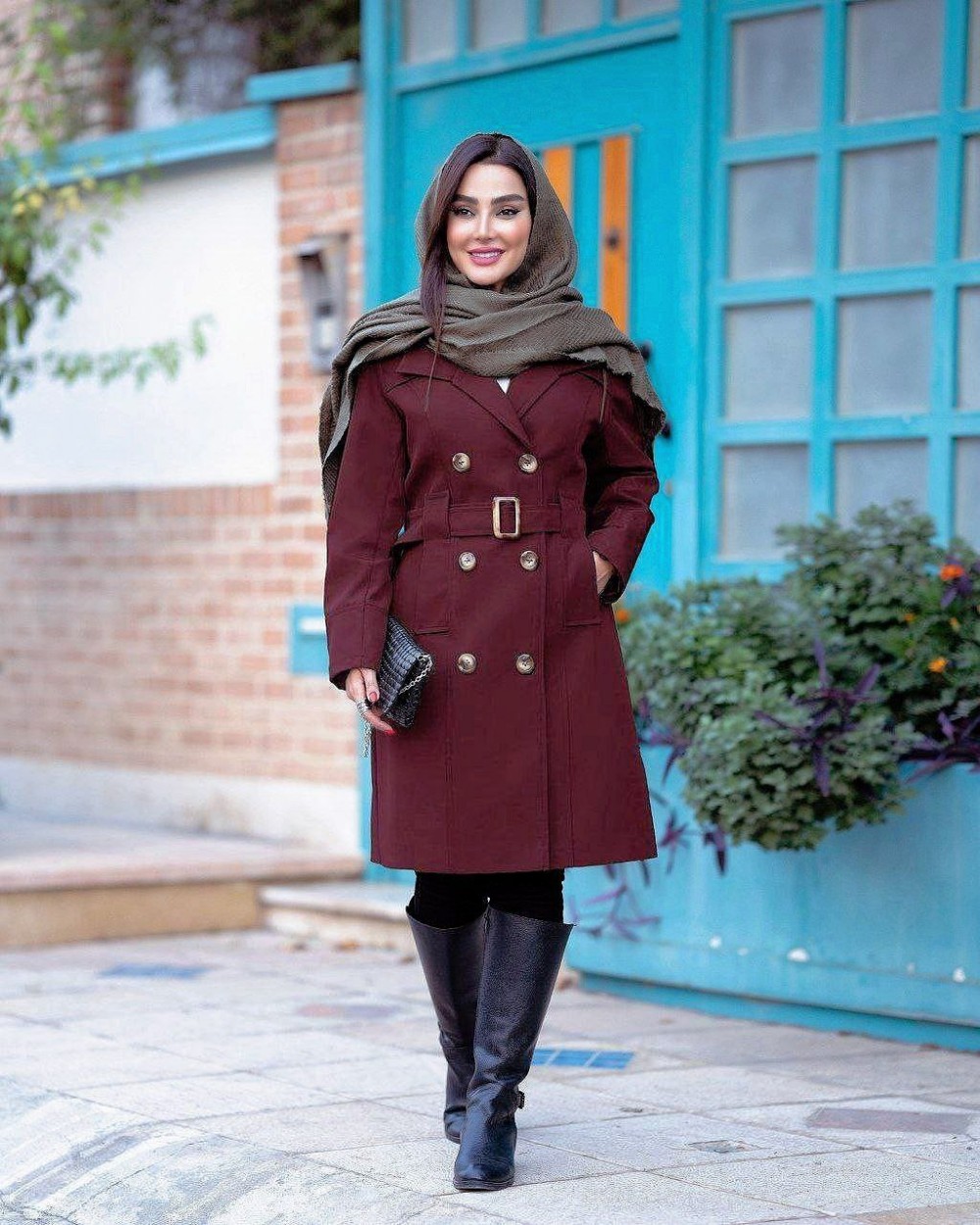 بارانی کتان زنانه مدل آیناز کد 2129 (ضمانت اصالت)