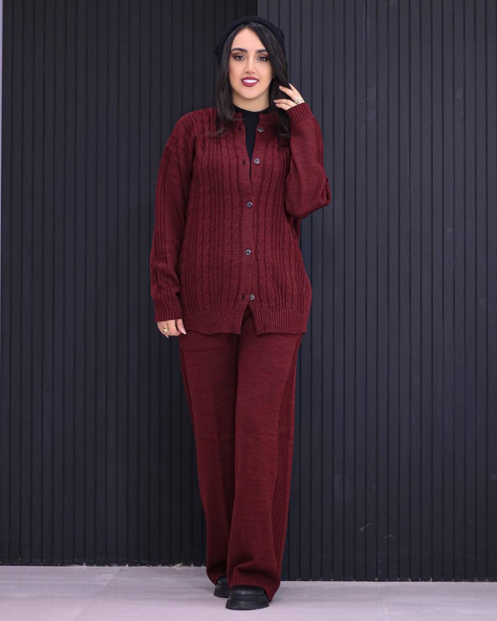 ست بافت جکت شلوار زنانه کد 3118 (ضمانت اصالت)