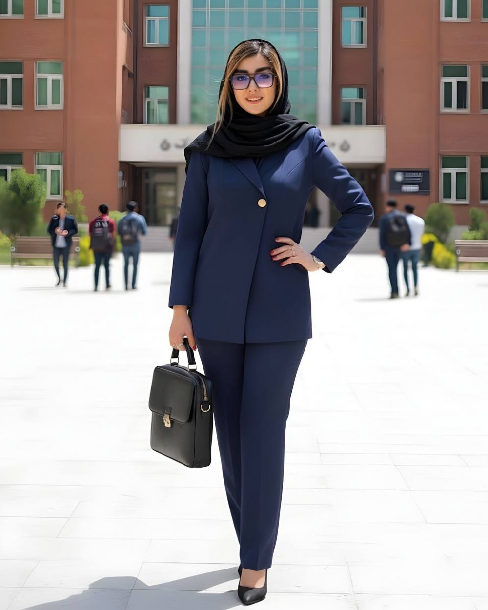 مانتو شلوار اداری مدل رژین کد 2850 (ضمانت اصالت)