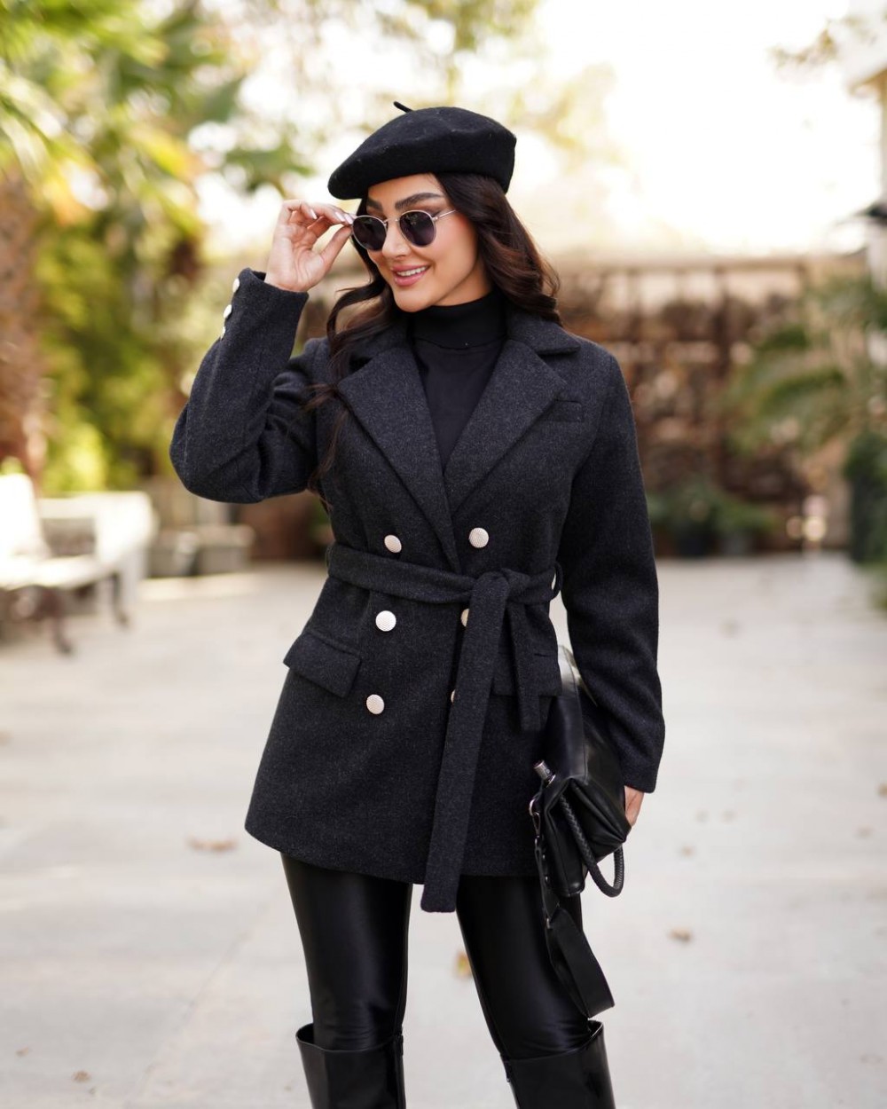 پالتو فوتر زنانه مدل المیرا کد 1348 (ضمانت اصالت)