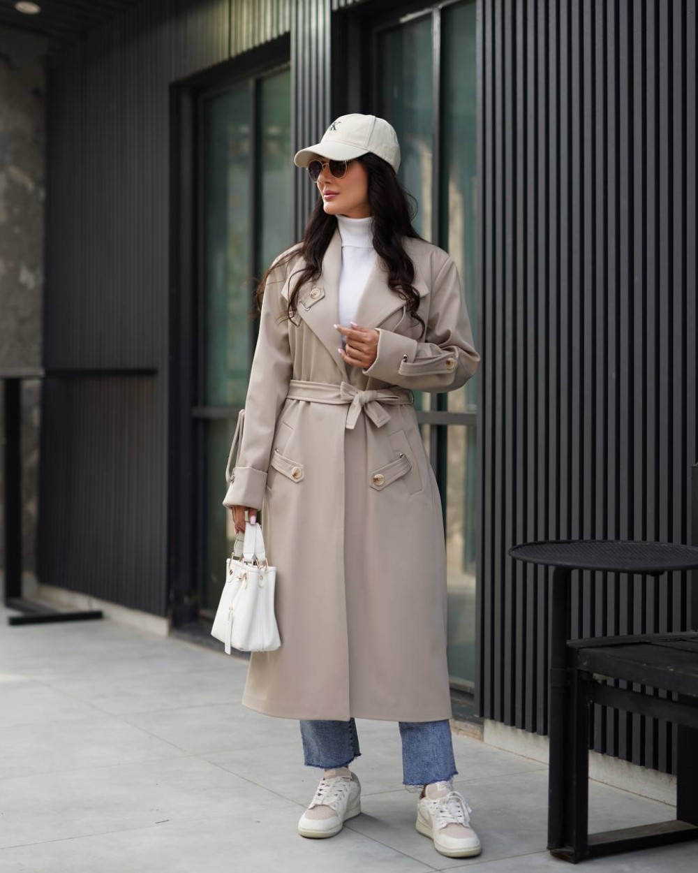 بارانی پرادا زنانه مدل بینس کد 1352 (ضمانت اصالت)