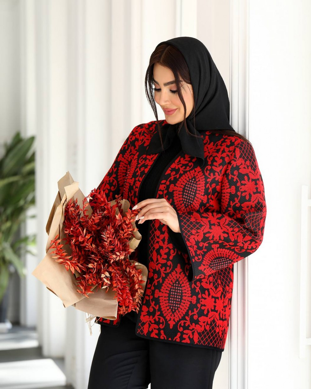 ست کت و شلوار طرح کژال کد 2668