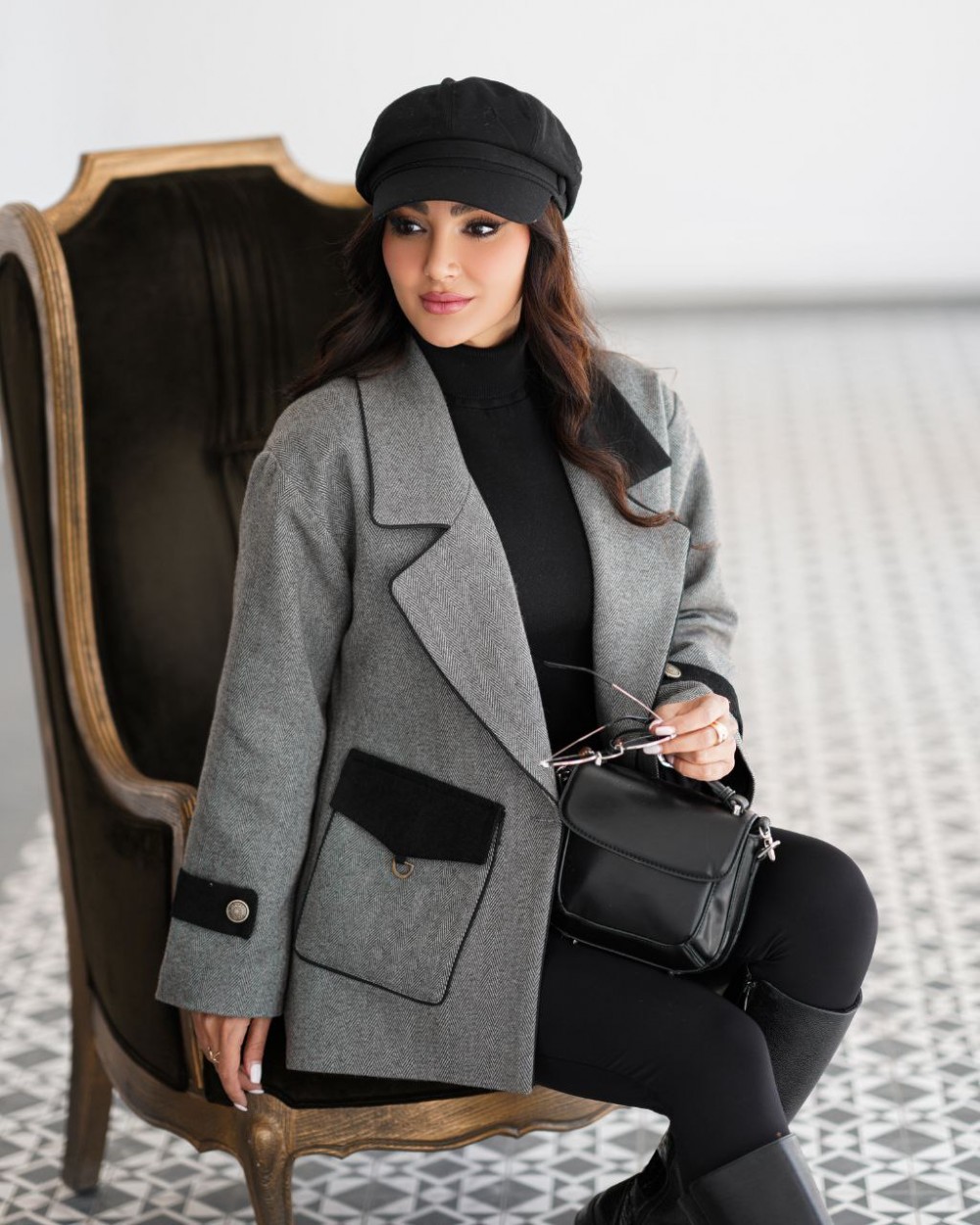 پالتو کتی زنانه مدل ماکان کد 3136 (ضمانت اصالت)