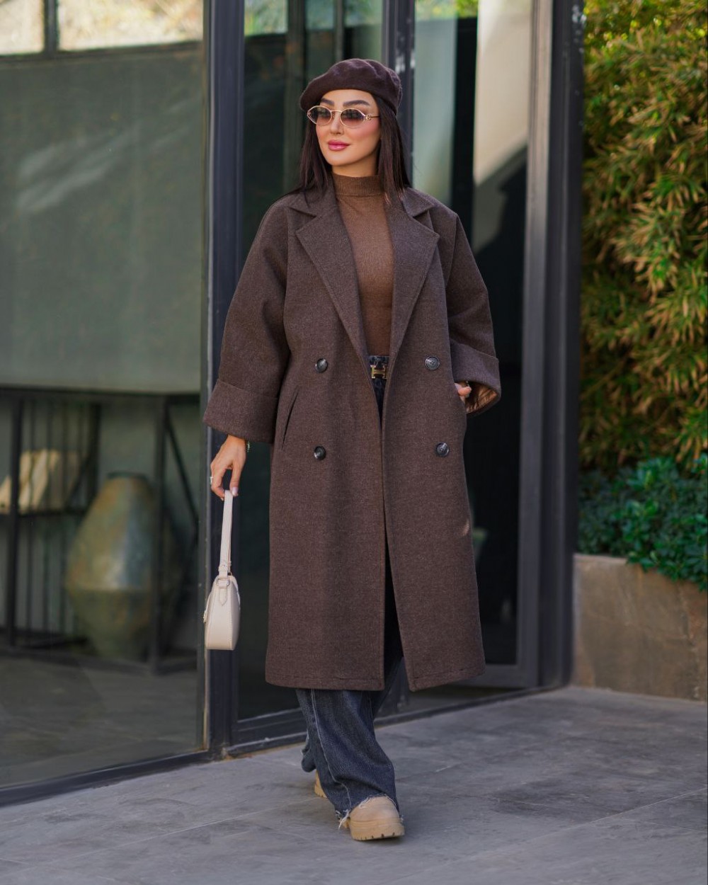 پالتو فوتر یقه انگلیسی زنانه کد 868 (ضمانت اصالت)