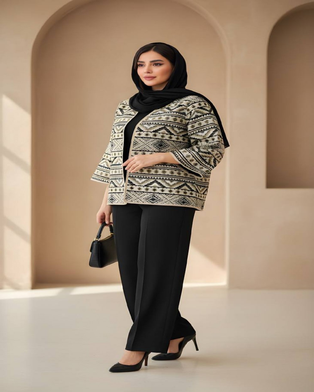 کت تک تافته سوزن دوزی زنانه مدل کژال کد 3137 (ضمانت اصالت)