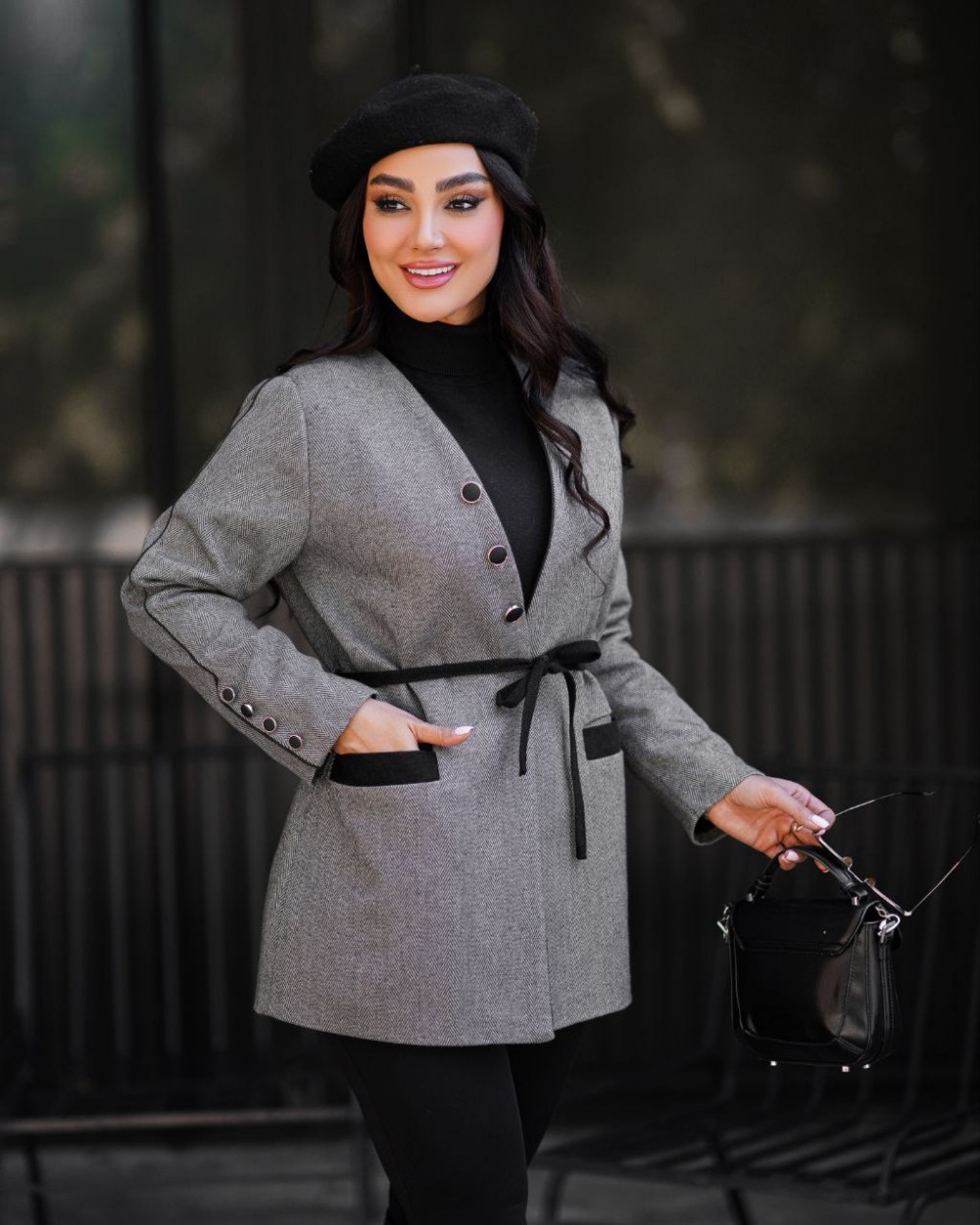 پالتو کتی زنانه مدل حنانه کد 3142 (ضمانت اصالت)