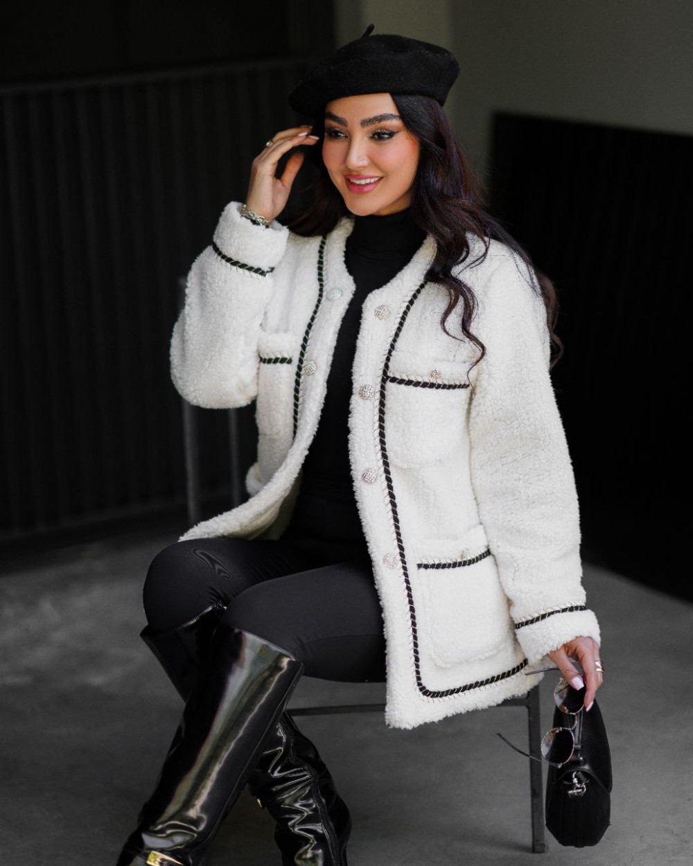 پالتو تدی زنانه مدل آی تک کد 3145 (ضمانت اصالت)