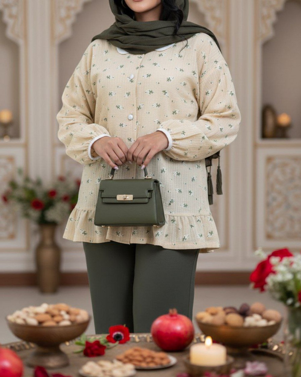 تونیک کرپ زنانه مدل نیکا کد 2115 (ضمانت اصالت)