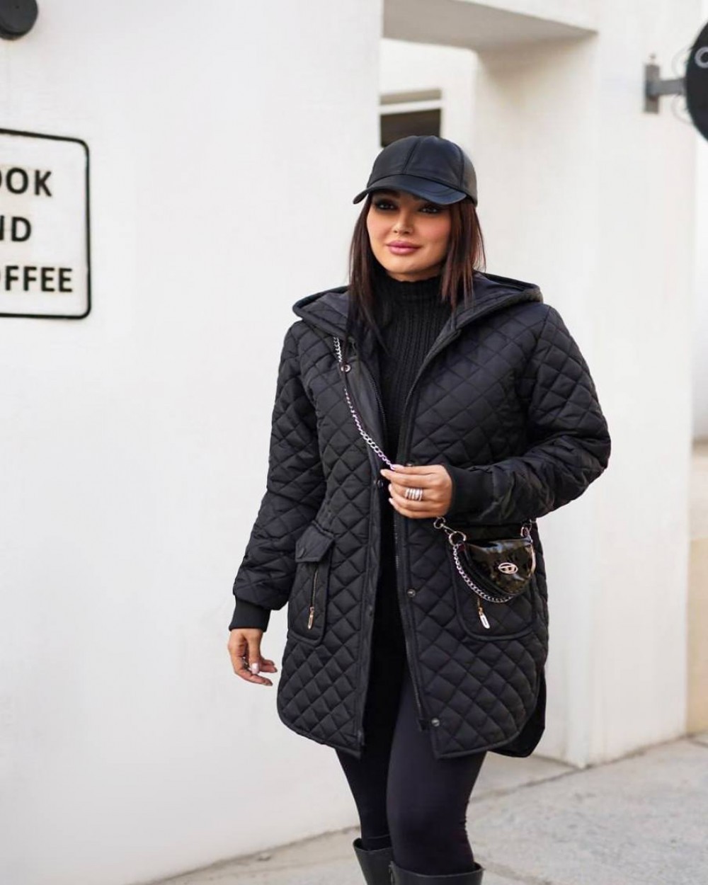 کاپشن ام بردی کلاهدار زنانه مدل سلنا کد 3101 (ضمانت اصالت)