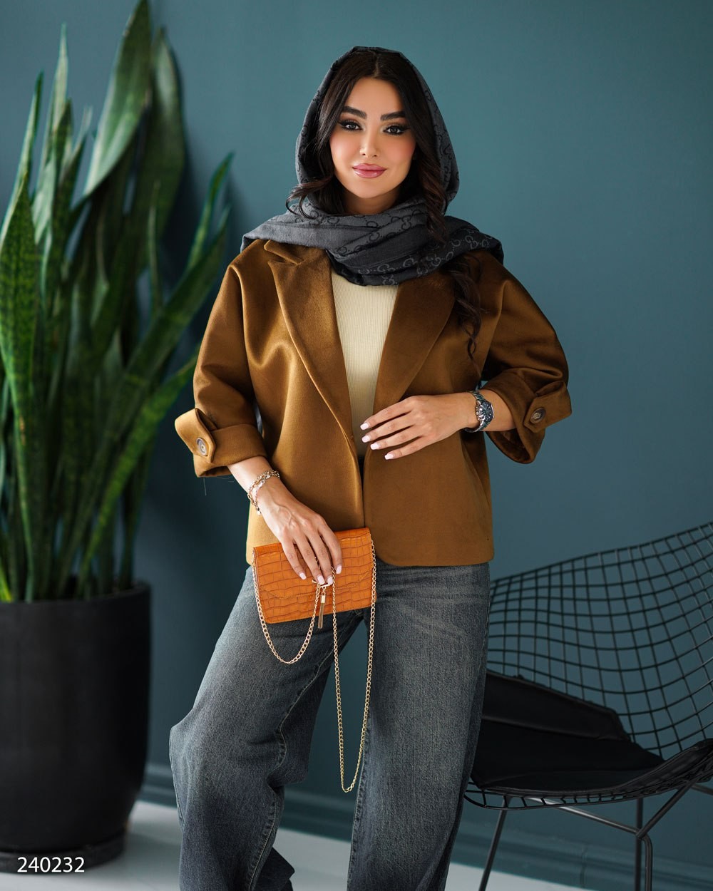 پالتو فوتر جیر زنانه مدل سعاد کد 2402 (ضمانت اصالت)