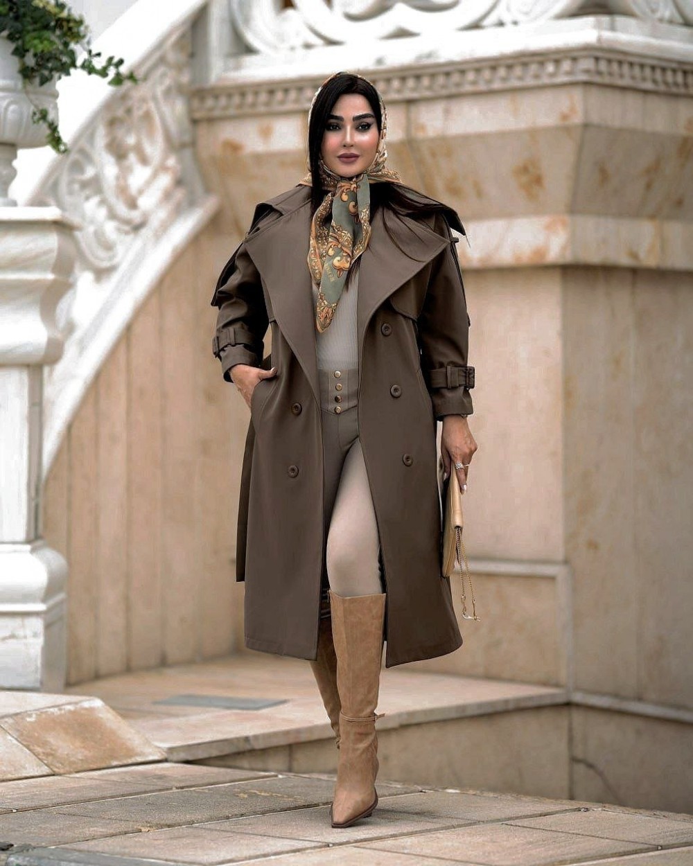 بارونی پاییزه زنانه مدل الیا کد 1460 (ضمانت اصالت)