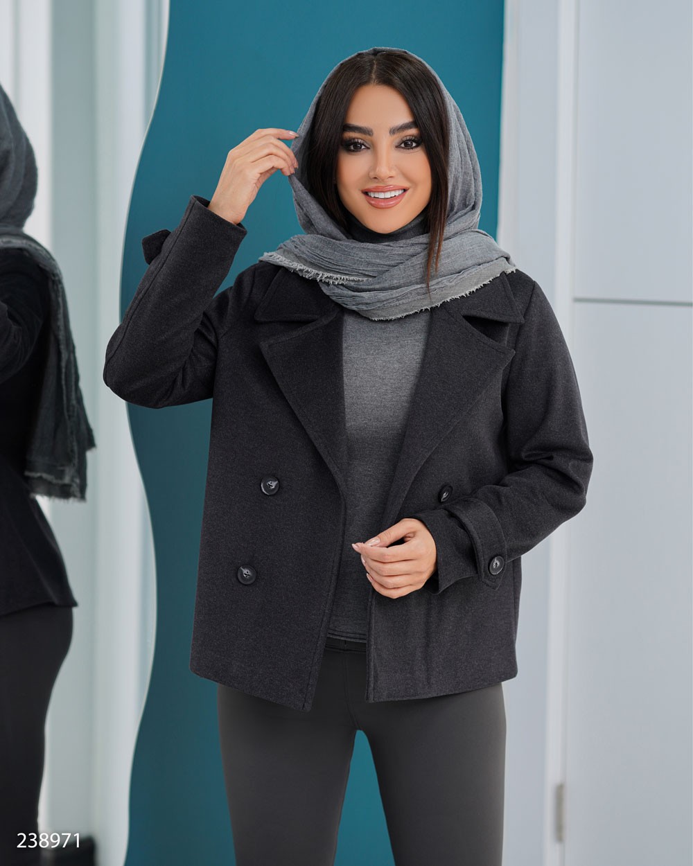 پالتو فوتر جیر زنانه مدل رضوانه کد 2389 (ضمانت اصالت)